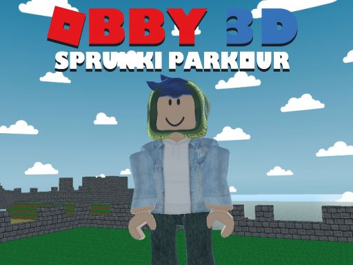 Obby 3D Sprunki跑酷 - crazygames,crazy games,free games,h5 game, free play,free crazy games