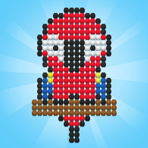 彩色螺母与螺栓拼图 - crazygames,crazy games,free games,h5 game, free play,free crazy games