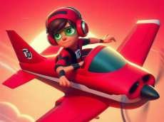 Ben 10 飞机大冒险 - crazygames