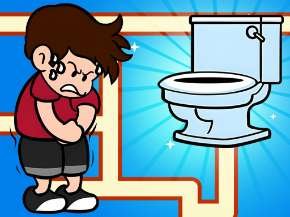 迷宫逃脱：厕所冲刺 - crazygames,crazy games,free games,h5 game, free play,free crazy games