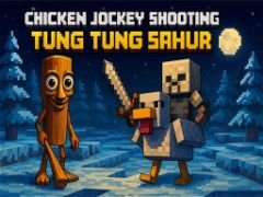 骑鸡射手：突突突 - crazygames