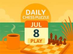 每日国际象棋谜题 - crazygames