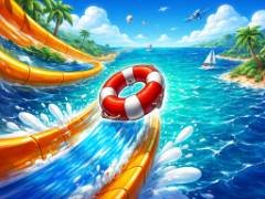 救生圈滑行 - crazygames