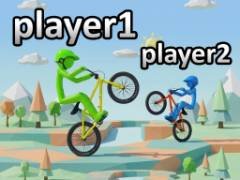 双人轮滑自行车 - crazygames