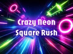 疯狂霓虹方块冲刺 - crazygames