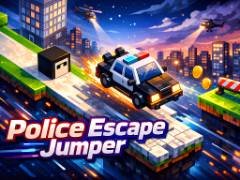警察逃脱跳伞者 - crazygames