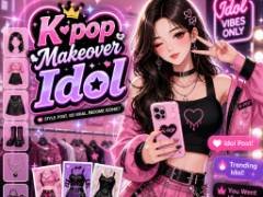 K-pop 美容偶像 - crazygames