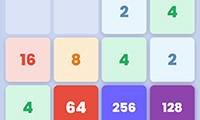 达到2048 - crazygames