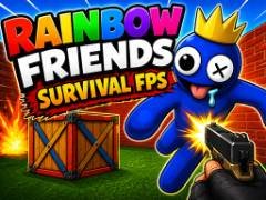 彩虹朋友生存FPS - crazygames