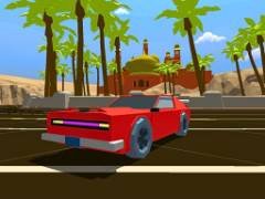 汽车特技竞速风格化 - crazygames