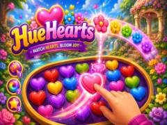 hue hearts - crazygames