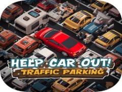帮助小车！交通停车 - crazygames