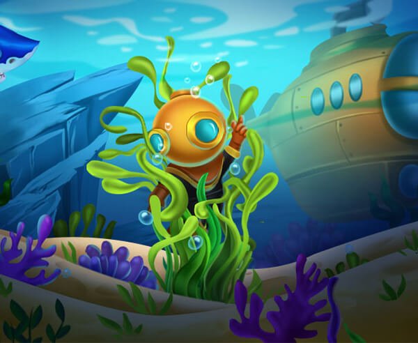 花式潜水员 - crazygames,crazy games,free games,h5 game, free play,free crazy games