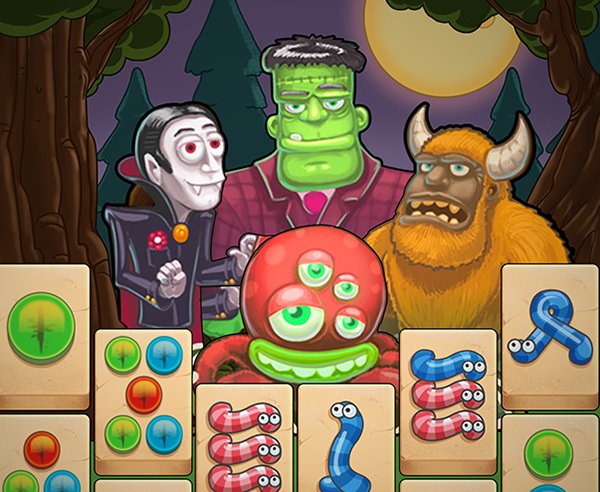 怪物麻将 - crazygames,crazy games,free games,h5 game, free play,free crazy games